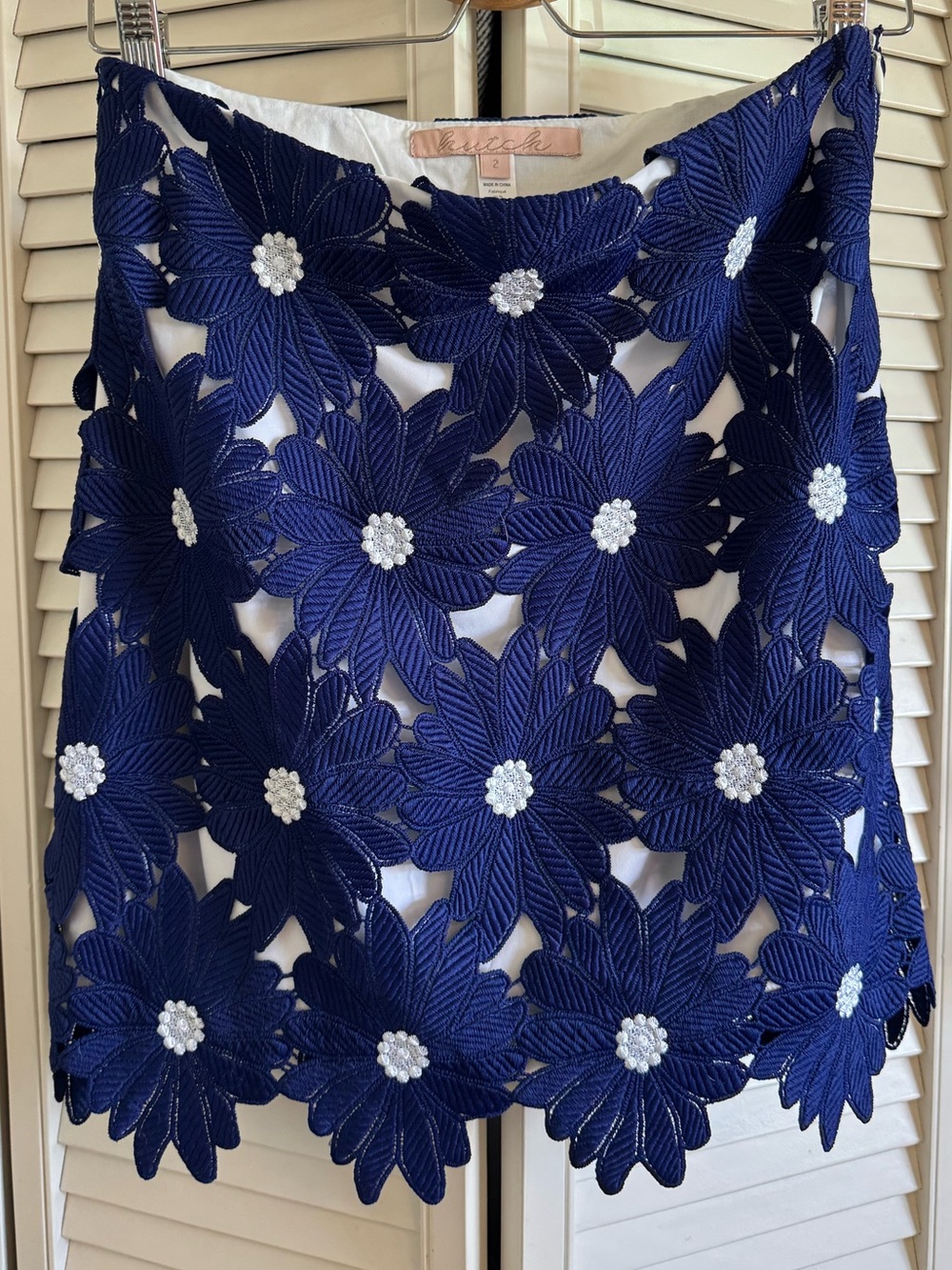 Hutch Floral Lace Skirt